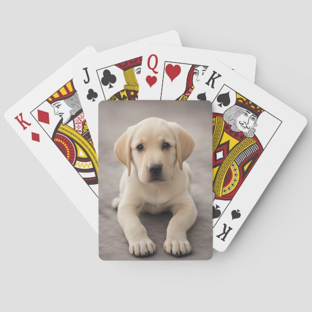 Jeu De Cartes Labrador Retriever Puppy (dos)