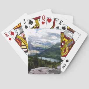 Jeu De Cartes Lac Caché Vue sur le parc national des Glaciers Mo