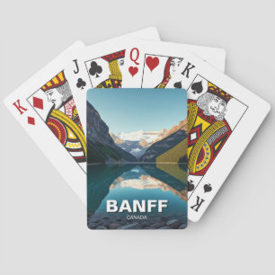 Jeu De Cartes Lac Louise au parc national de Banff Canada