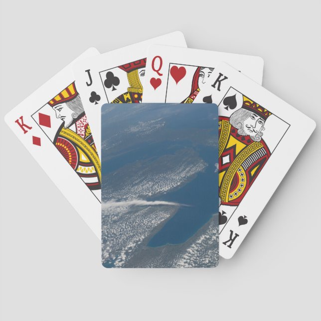 Jeu De Cartes Lac Michigan, Lac Huron Et État Du Michigan. (dos)
