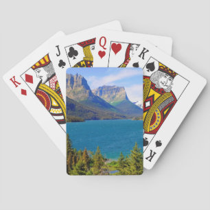 Jeu De Cartes Lac st. Mary, parc national de glacier, Montana