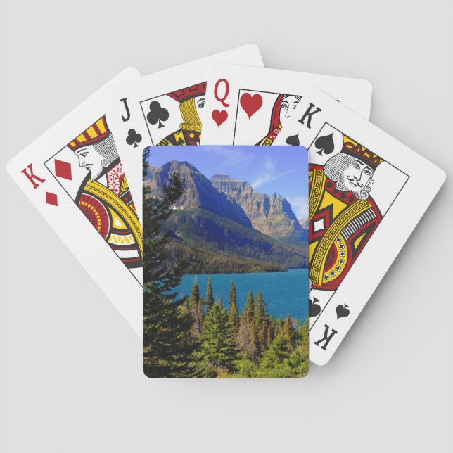 Jeu De Cartes Lac St. Mary, Parc national des Glaciers, Montana (dos)