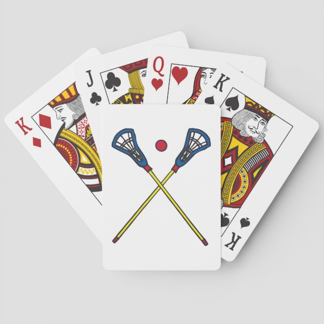 Jeu De Cartes Lacrosse (dos)