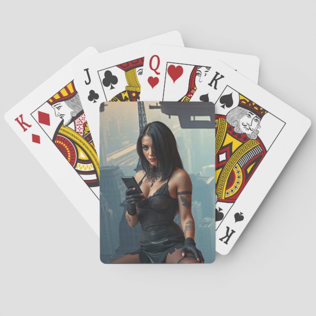 Jeu De Cartes Ladies de nuit (dos)