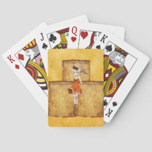 Jeu De Cartes Lady Playing Card Deck
