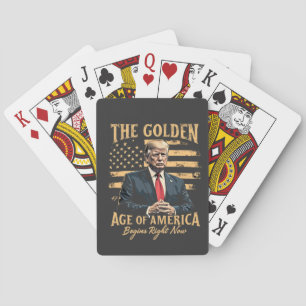 Jeu De Cartes L'Âge d'Or de l'Amérique Commence Maintenant
