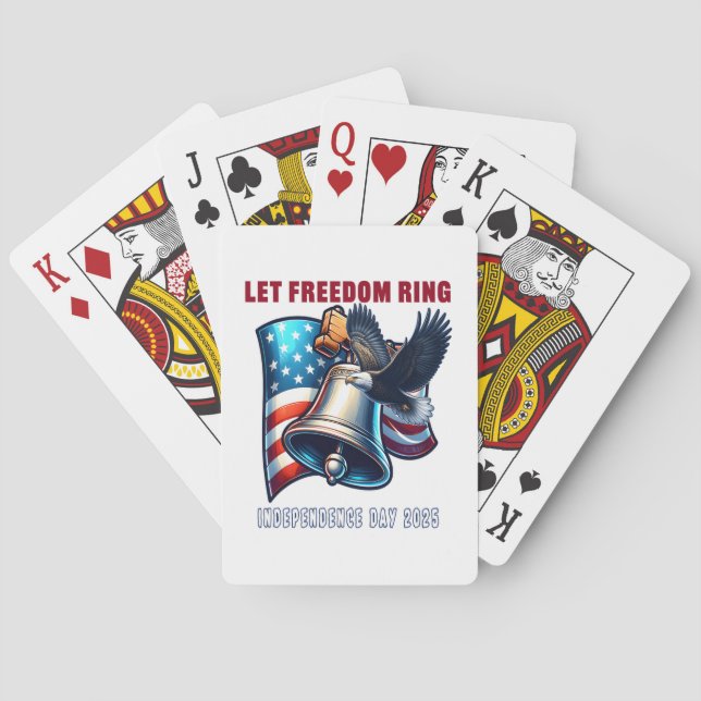 Jeu De Cartes Laisser la cote de tendance de la cote de liberté (dos)