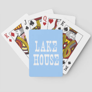 Jeu De Cartes Lake House Blue