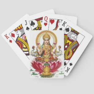 Jeu De Cartes Lakshmi Déesse Hindoue