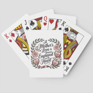 Jeu De Cartes L'amour d'une mère est à jamais gravé dans le cœur