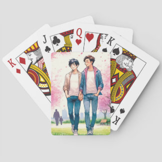 Jeu De Cartes L'amour fleurit