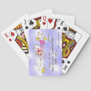 Jeu De Cartes L'Angel Doux À La Mode Dit "Ralentir"