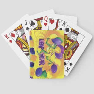 JEU DE CARTES L'ANNÉE BISSEXTILE MONTE EN BALLON LA GRENOUILLE