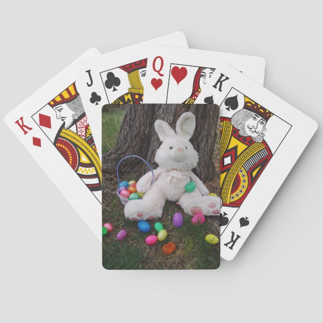 Jeu De Cartes Lapin De Pâques Qui Fait Une Pause (dos)