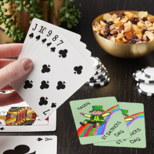 JEU DE CARTES L'ARC-EN-CIEL DU LEPRECHAUN 