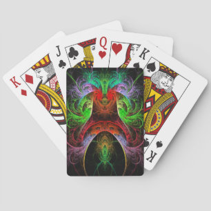 Jeu De Cartes L'art Abstrait du Carnaval