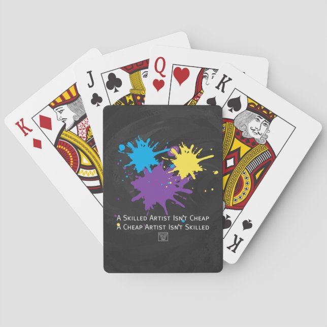 Jeu De Cartes L'art est bon marché (dos)