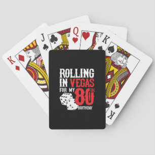 Jeu De Cartes Las Vegas 80th Birthday Party