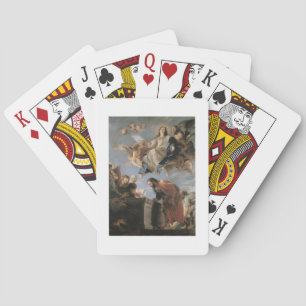 Jeu De Cartes L'Assomption de la Vierge, 1673 (huile sur toile)