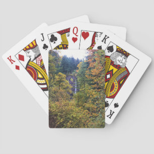 Jeu De Cartes Latourell Falls, gorge de Columbia, Oregon