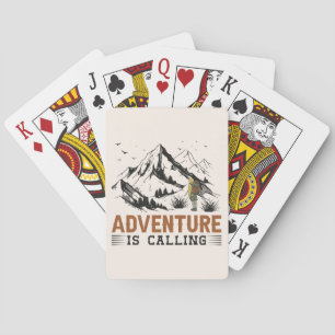 Jeu De Cartes L'aventure est en train d'appeler