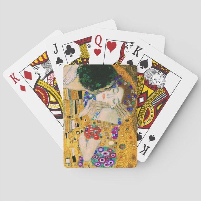 Jeu De Cartes Le baiser de Gustav Klimt (dos)
