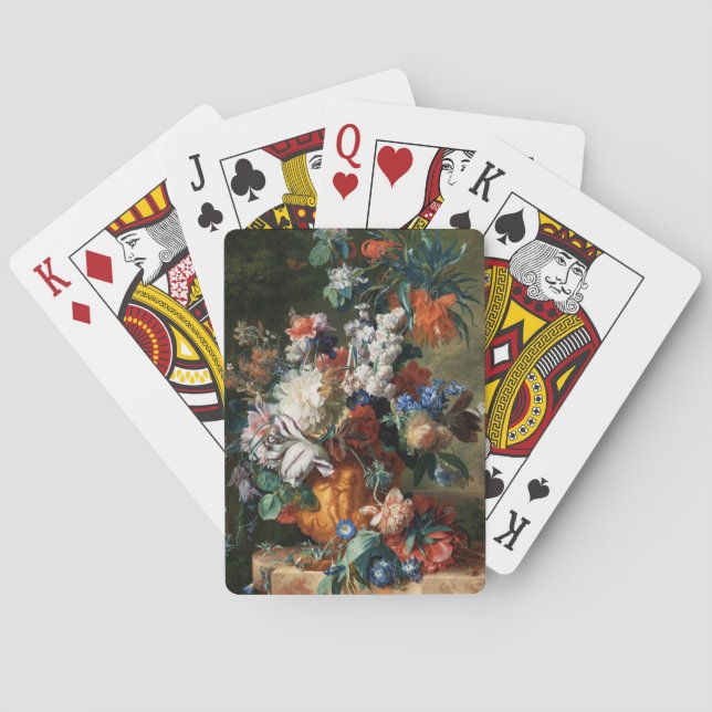 Jeu De Cartes Le Bouquet de fleurs de Van Huysum (dos)