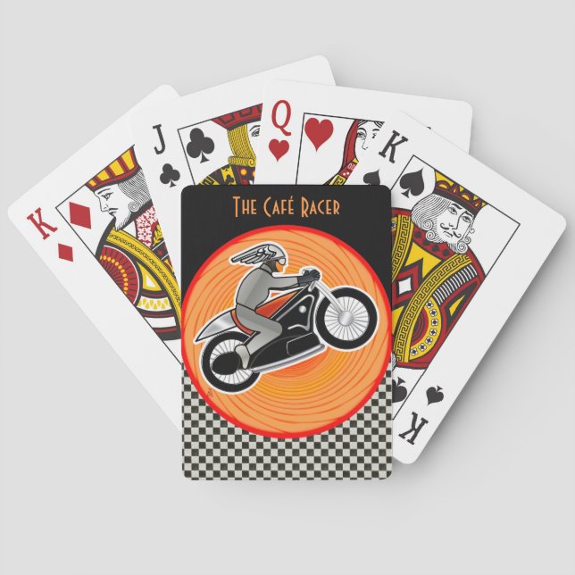 Jeu De Cartes Le Café Racer (Poker Deck) (dos)
