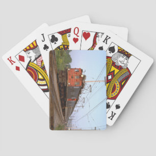 Jeu De Cartes Le Canada, electric_Trains de boxcab du CNR du