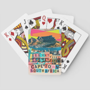Jeu De Cartes Le Cap Afrique du Sud Voyage Bo-Kaap Paysage