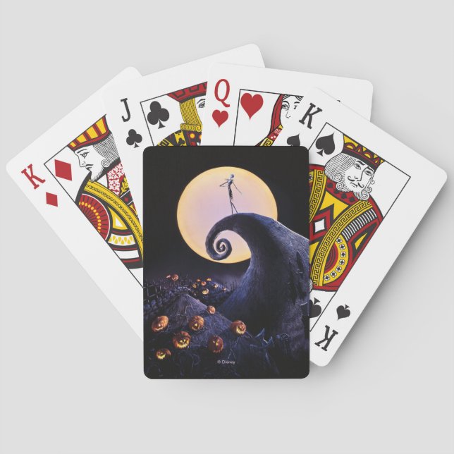 Jeu De Cartes Le Cauchemar Avant Noël Jouer Aux Cartes (dos)