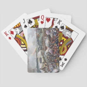 Jeu De Cartes Le centre de l'armée britannique dans l'action au