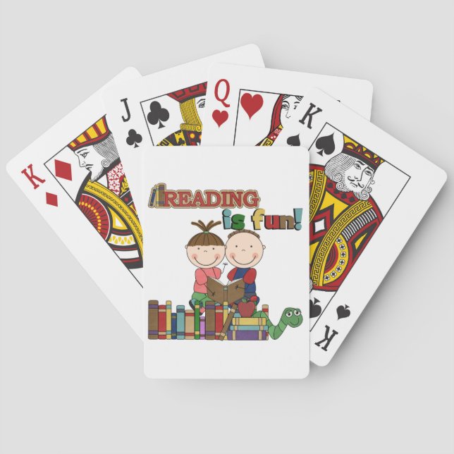 Jeu De Cartes Le chiffre lecture de bâton d'enfants est amusemen (dos)