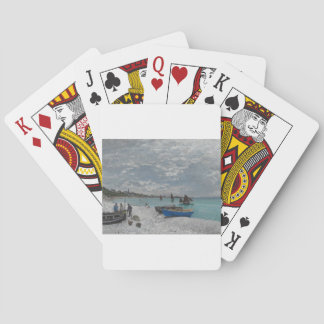 Jeu De Cartes Le ciel de Claude Monet opacifie l'océan de mer de