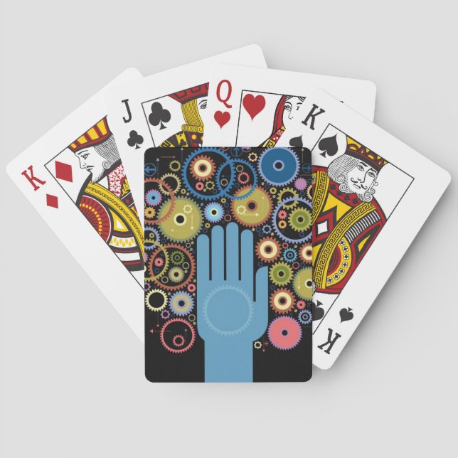 Jeu De Cartes Le concept du mouvement (dos)