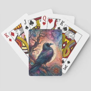Jeu De Cartes Le Corbeau de la vie Mandala Pagan