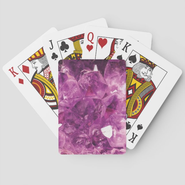 Jeu De Cartes Le cristal de violet (dos)