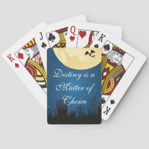 Jeu De Cartes Le destin est les cartes de jeu bien choisies