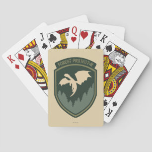 Jeu De Cartes Le dragon de Pete   Insigne de protection forestiè