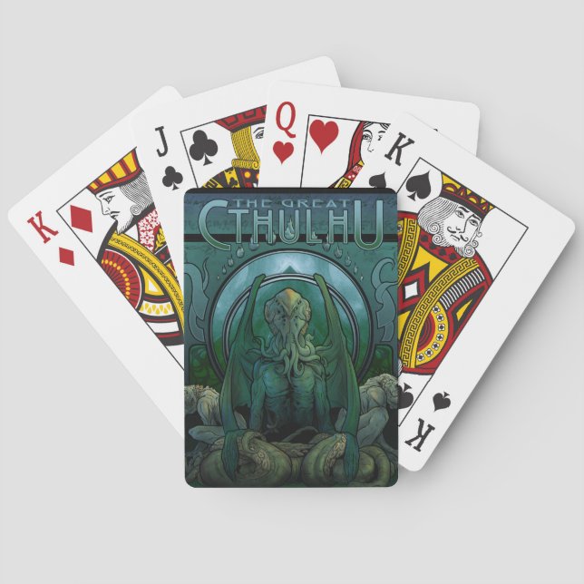 Jeu De Cartes Le Grand Vélo Cthulhu Jouer Des Cartes (dos)