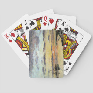 Jeu De Cartes Le Havre, 1889 (huile sur toile)
