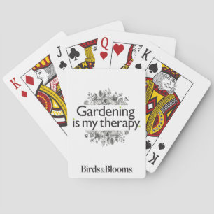 Jeu De Cartes Le jardinage est ma thérapie