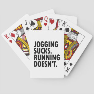 Jeu De Cartes Le jogging, c'est nul. Courir, c'est pas pareil.