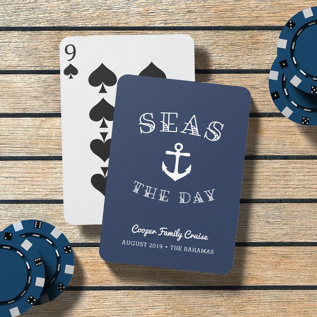 Jeu De Cartes Le Jour des mers | Vacances familiales personnalis (Créateur téléchargé)