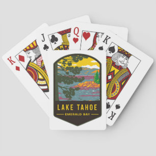 Jeu De Cartes Le lac Tahoe Emerald Bay