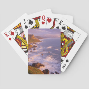 Jeu De Cartes Le littoral de Redwoods, Californie