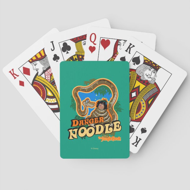 Jeu De Cartes Le livre de la jungle | Danger Noodle (dos)