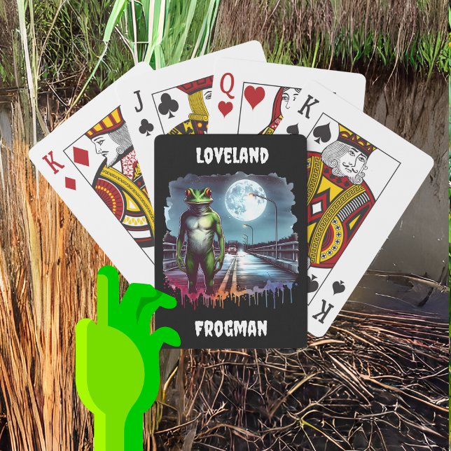 Jeu De Cartes Le Loveland Frogman | Ohio Cryptid (Créateur téléchargé)