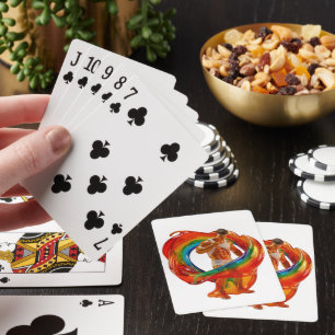 Jeu De Cartes Le masculinités de SlipperyJoe frappant moderne th