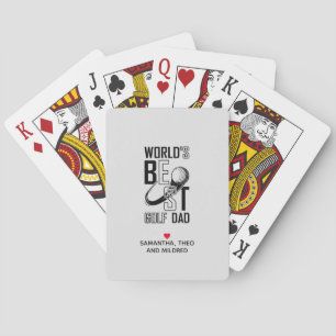 Jeu De Cartes Le meilleur papa de golf du monde   Cadeaux Papa B